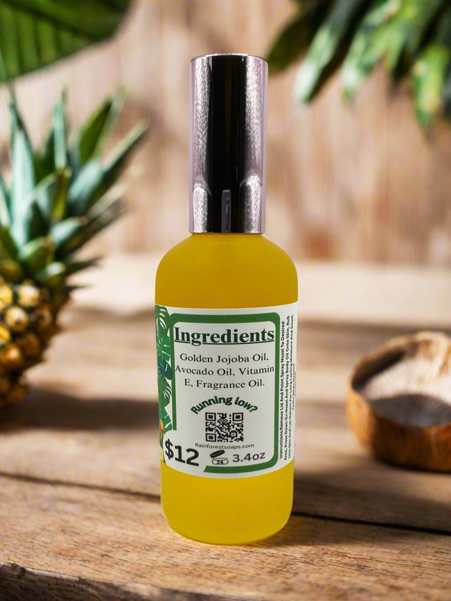 Pineapple Prince- Body Oil Spray