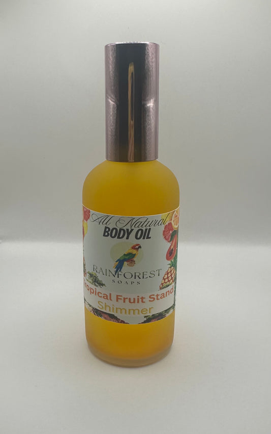 Tropical Fruit Stand- Glow Body Oil Spray